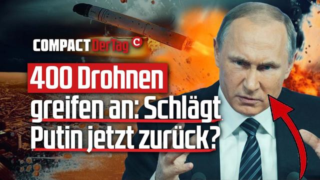 400 Drohnen greifen an: Schlägt Putin jetzt zurück?💥