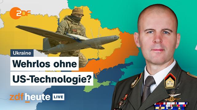 Wofür die Ukraine Starshield und US-Aufklärungsdaten braucht | ZDFheute live
