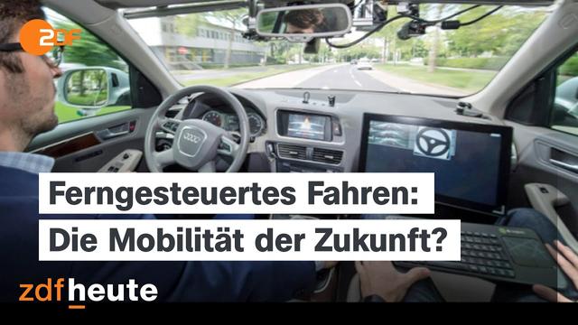 Autos aus der Ferne steuern: Wie Telefahren funktioniert | 3sat NANO