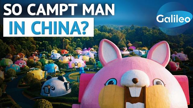 Zelt war gestern: So verrückt campt China!