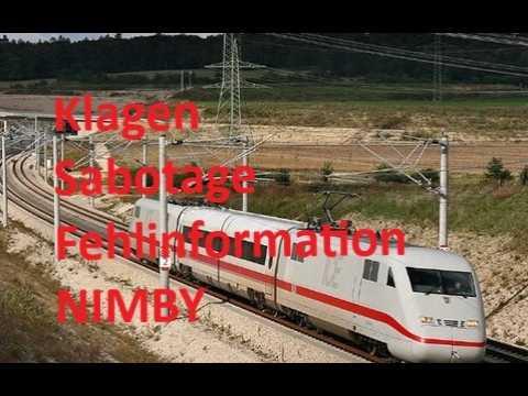 Wie ein Netzwerk den Bahnausbau sabotiert!