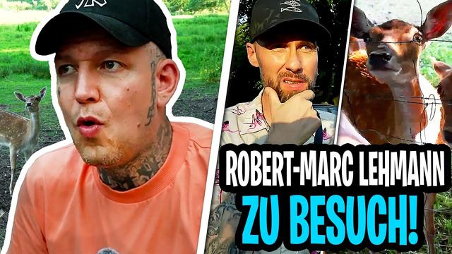TIERE Füttern & REALTALK mit Robert Marc Lehmann!🦌 MontanaBlack IRL