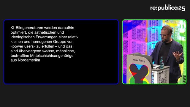 re:publica 25: Roland Meyer - Generative KI und die Ästhetik des digitalen Faschismus