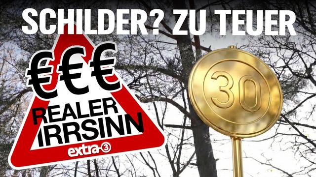 Realer Irrsinn: Gefährlicher Schulweg! Kein Geld für Tempo 30-Schilder in Weil | extra 3