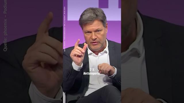 Robert Habeck erklärt Söder, wie Atomkraft funktioniert.