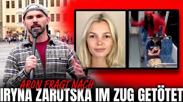 Wer ist Iryna Zarutska? - Straßenumfrage in Leipzig