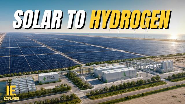 China's huge solar-hydrogen plant built on waste land