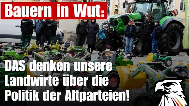 Bauern in Wut: DAS denken unsere Landwirte über die Politik der Altparteien!