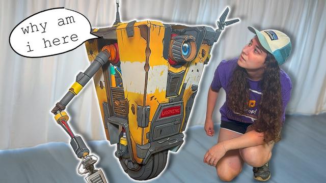 I Built Claptrap But He Yells at You