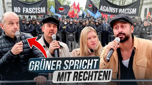 Grüner & Volkslehrer debattieren mit uns: TURNING POINT am Dammtor:  | DEUTSCHLAND WIR MÜSSEN REDEN