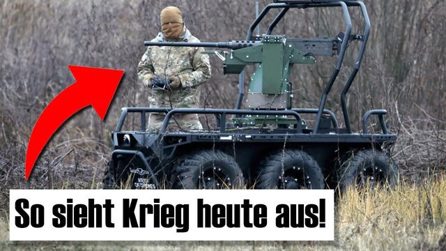Kampf-Roboter der Ukraine revolutionieren gerade die Kriegsführung!