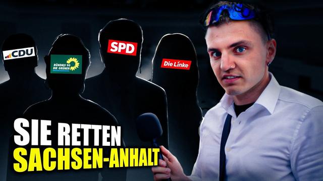 Sie SOLLEN Sachsen-Anhalt Vor AfD RETTEN!? 😳