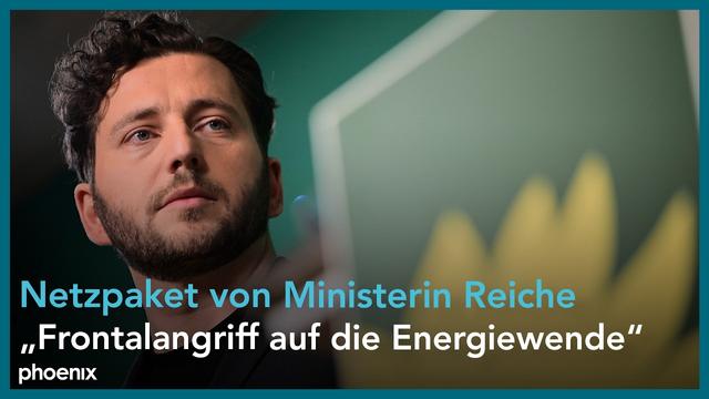 B'90/Grüne: Parteipressekonferenz mit Felix Banaszak | 16.02.26