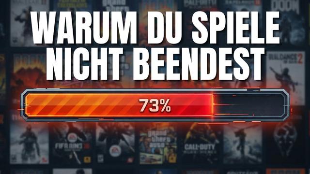 9 von 10 Gamern beenden ihre Spiele nie – hier ist der Grund
