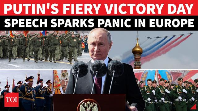 ‘AT WAR WITH NATO’: Putin’s Victory Day Speech Shakes All Of Europe As Russian Troops Roar In Moscow