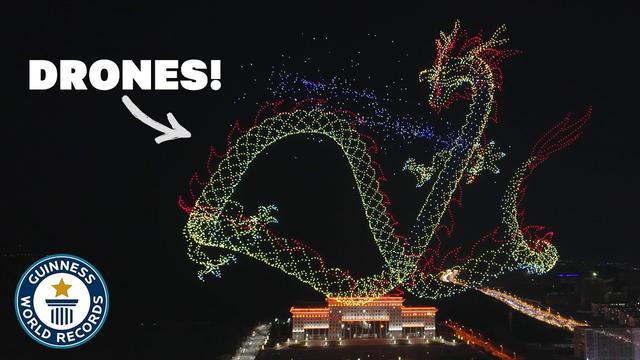 Incredible Drone Display is World’s Biggest Ever - Guinness World Records