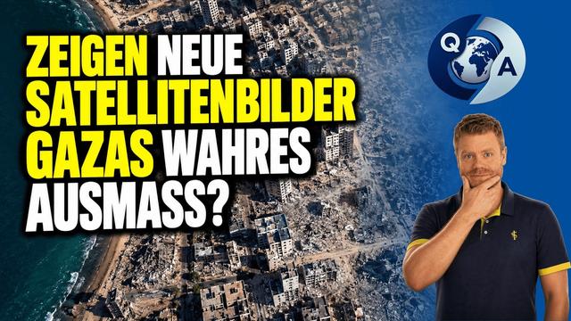 Zeigen neue Satellitenbilder Gazas wahres Ausmaß?