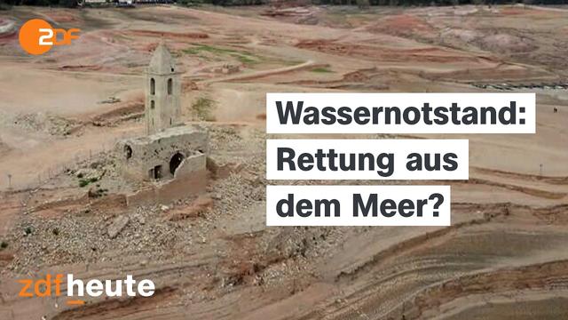 Extremhitze und Dürre: So wird aus dem Meer frisches Trinkwasser gewonnen | 3sat Nano