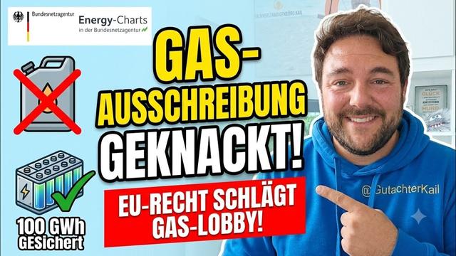 Der 3-Stunden-Trick im Gesetz: Wie Speicher Gaskraftwerke besiegen!