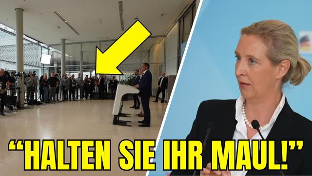 AfD WEIDEL Dreht Wegen FRAGE Von JUGENDLICHER VÖLLIG DURCH! AfD Pressegespräch 09.06