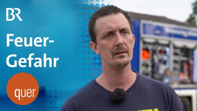 Waldbrandgefahr in Franken: Bereitet Bayern sich auf den Ernstfall vor? | quer vom BR