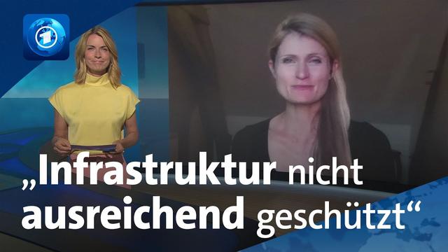 Sicherheitsdebatte nach Fund von Sprengstoff-Drohne I tagesthemen-Interview