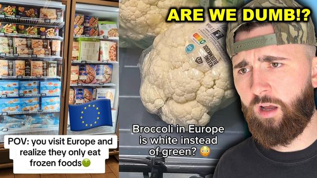 When Americans Visit European Grocery Stores... *we are cooked*