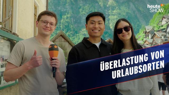 Zu viele Touristen: Wie Overtourism für schöne Städte zum Problem wird | heute-show