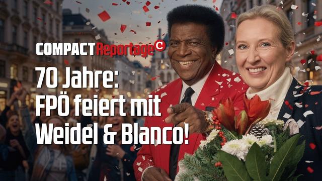 FPÖ-Geburtstag! Feier mit Weidel und Blanco