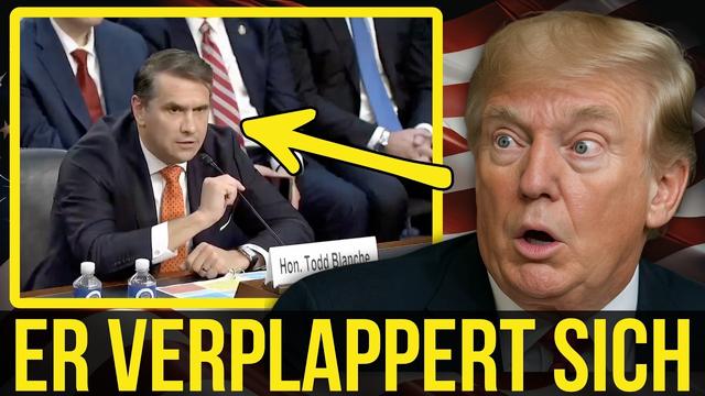 Todd Blanche in Bedrängnis: Trumps Justizminister leistet sich peinlichen Versprecher!