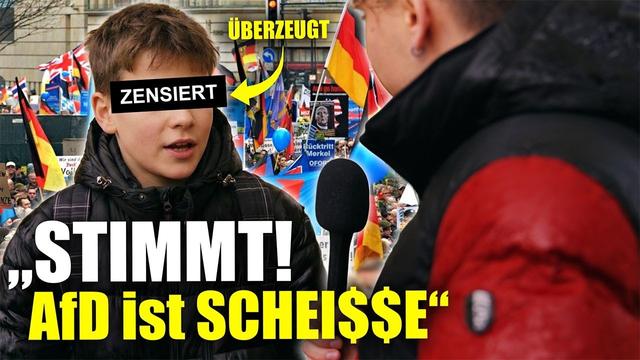 AfD Jungwähler UMGEKREMPELT!  So habe ich ihn ÜBERZEUGT 😳