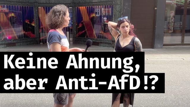 Hamburg-St. Pauli: Ich frage Linke über die AfD !?