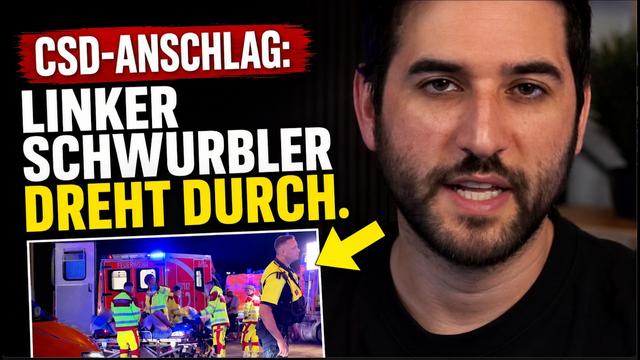 CSD-Anschlag: Linker Schwurbler dreht durch