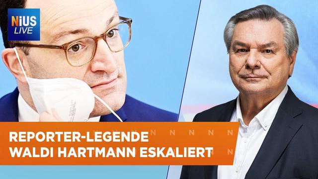 Waldi Hartmann eskaliert: Corona-Emotionen und ein Staatsgeheimnis  | NIUS Live vom 16. Juni 2025