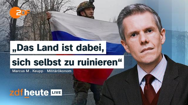 Russischer Angriffskrieg: Wie stark ist Putin wirklich? | ZDFheute live
