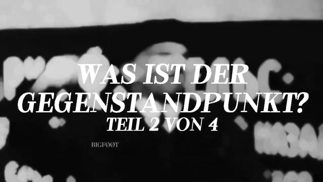 Was ist der GegenStandpunkt? Teil 2 von 4