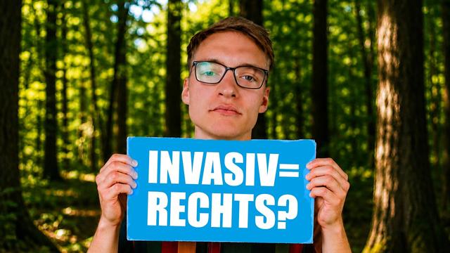Bin ich rechtsextrem? weil ich invasive Arten bekämpfe?
