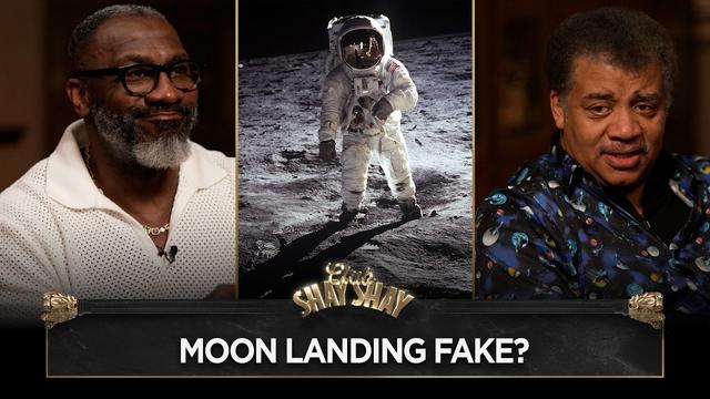 Moon Landing Fake? Neil deGrasse Tyson Answers! I CLUB SHAY SHAY