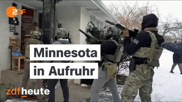 Greiftrupps, Panik, Straßenkämpfe: Minnesotas Kampf gegen Trumps ICE-Agenten  | auslandsjournal