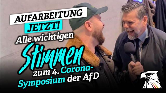 Corona-Unrecht: „Aufarbeitung JETZT!“ – Alle wichtigen Stimmen zum 4. Corona-Symposium der AfD