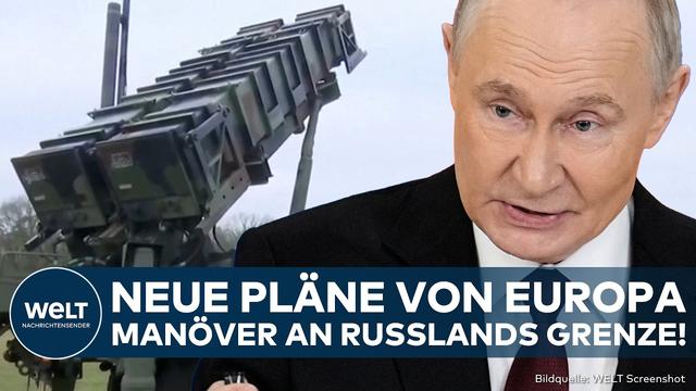 UKRAINE-KRIEG: Donnerschlag! Koalition der Willigen plant Militär-Manöver an Grenze von Russland