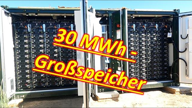 #200 - PV-Anlage mit 30 MWh Großspeicher - Unser Demoprojekt - Grau- & Grünstromspeicher