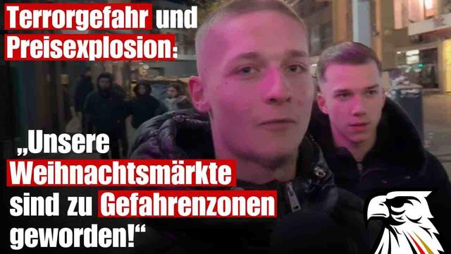 Terrorgefahr und Preisexplosion: „Unsere Weihnachtsmärkte sind zu Gefahrenzonen geworden!“