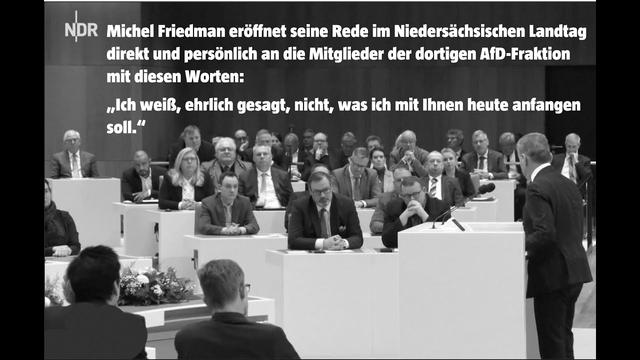 Michel Friedman: AfD ist "Partei des Hasses"