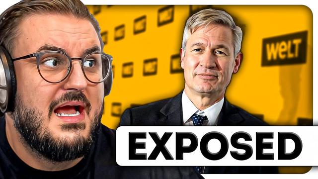 💥SPECIAL: Endlich wird der WELT Chef entlarvt
