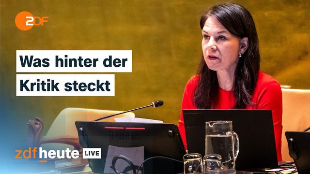 Vor Wahl des neuen UN-Generalsekretärs: Warum USA und Russland Baerbock kritisieren | ZDFheute live