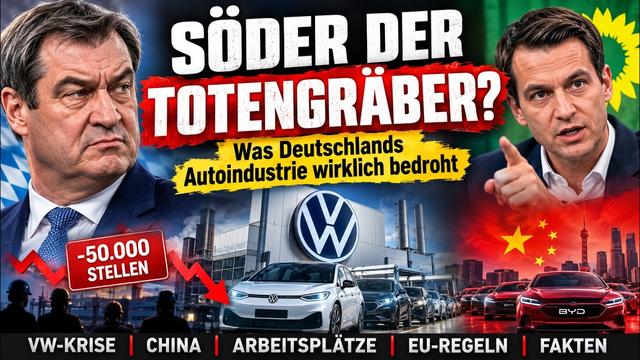 SÖDER der „TOTENGRÄBER“: Was Deutschlands Autoindustrie WIRKLICH bedroht!