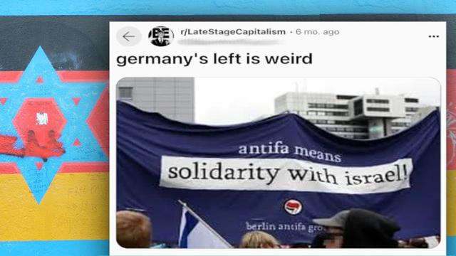 Why many German "Leftists" support Israel. | Islamophobia, Guilt Pride, and Memory Failure