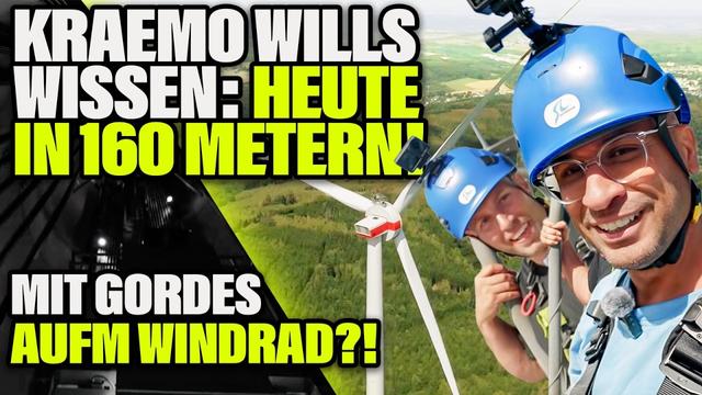 JP Performance - Kraemo wills wissen: Heute in 160 Metern! Mit Gordes aufm Windrad?!