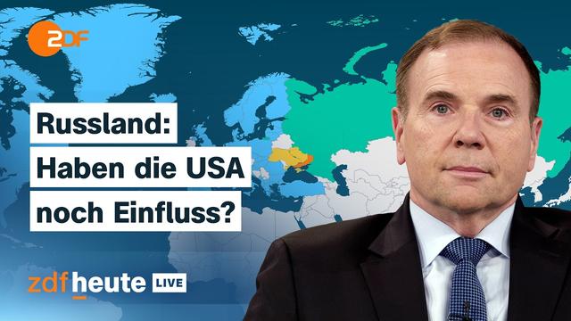 Besuch des CIA-Chefs Ratcliffe in Moskau: Was können die USA dort noch erreichen? | ZDFheute live